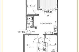 Erstbezug Darmstadt-Mitte: 4-Zimmer-Wohnung mit Garten, Loggia und EBK – Donnersbergring 4, 64295 Mitte, Darmstadt – Vorschaubild 19