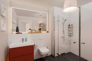 Barrierefreie Eigentumswohnung im 1. OG mit Balkon zum Innenhof – Lilli-Marx-Str. 38, 40597 Benrath, Düsseldorf – Vorschaubild 5