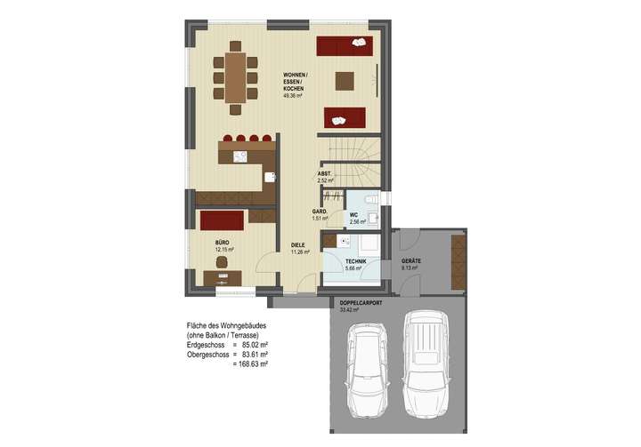 Grundriss Erdgeschoss