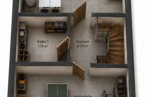 Modernes A+ Reihenmittelhaus mit Premiumküche, Wärmepumpe, PV-Anlage inkl. Batteriespeicher, Garten – Die vollständige Adresse der Immobilie erhältst du vom Anbieter., 86415 Mering – Vorschaubild 22