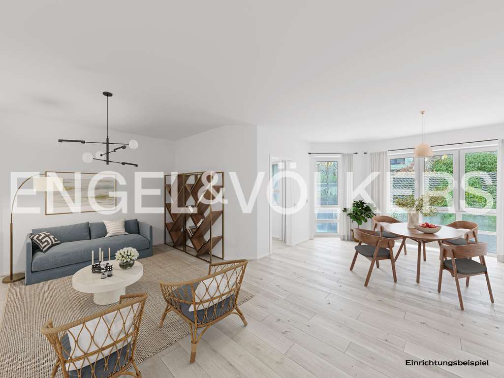 Traumhafte 3-Zimmerwohnung mit Kamin & Südbalkon in Top-Lage