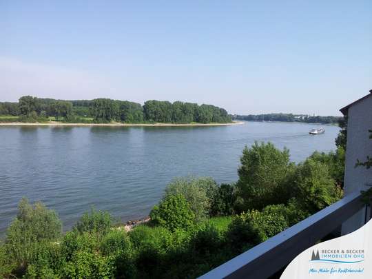Rheinblick Pur Traumhafte Maisonette Wohnung Mit Sonnenbalkon