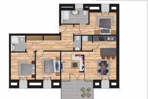 Neubau Erdgeschoss 3-Zimmer-Wohnung mit Balkon – QNG-Standard und Energieklasse A+ in Hemelingen! – Die vollständige Adresse der Immobilie erhältst du vom Anbieter., 28309 Hemelingen (Ortsteil), Bremen – Vorschaubild 23