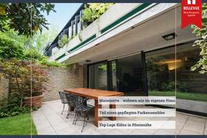 Maisonette mit Hauscharakter || Ruhig, diskret mit viel Grün umgeben