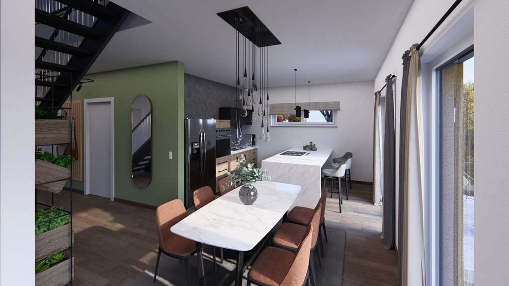 Immobilie in Lemnitz - MODERNES WOHNHAUS MIT ELEGANTEM WALMDACH - Bild 2