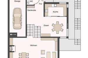 Familienfreundliches Splitlevel-Reihenhaus mit Garage und sonnigem Garten in Siegen – Die vollständige Adresse der Immobilie erhältst du vom Anbieter., 57072 Siegen, Siegen – Vorschaubild 13