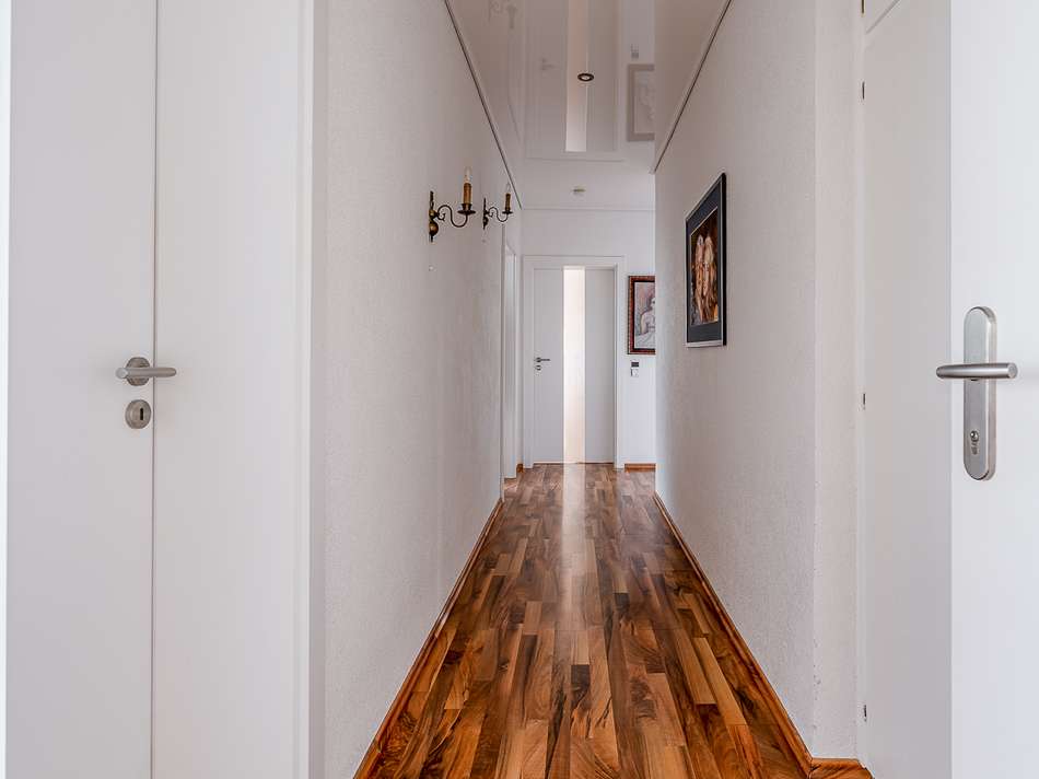 Flur zum Schlaftrakt