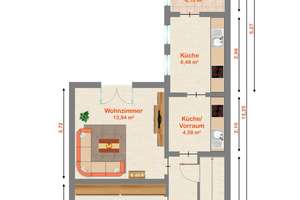 Charmantes Reihenmittelhaus mit großem Garten in ruhiger Wohnlage von Meuselwitz – Die vollständige Adresse der Immobilie erhältst du vom Anbieter., 4610 Meuselwitz – Vorschaubild 16