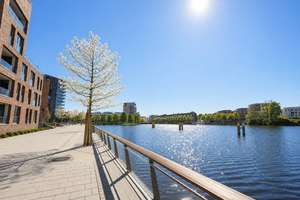 Direkter Wasserblick in der Hafencity - moderne 1 Zimmer Wohnung mit Einbauküche – Am Rundtörn 28, 26135 Osternburg, Oldenburg (Oldenburg) – Vorschaubild 5