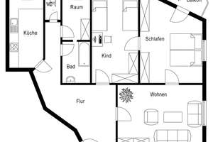 Elegante helle 3,5-zimmer-Altbauwohnung mit Balkon in toller Lage! – Valleystraße 19, 81371 Sendlinger Feld, München – Vorschaubild 20