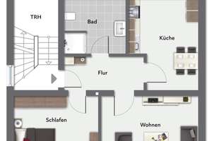 Vis-à-vis vom Nordpark - Dreifamilienhaus in Bielefeld – Die vollständige Adresse der Immobilie erhältst du vom Anbieter., 33613 Schildesche, Bielefeld – Vorschaubild 4