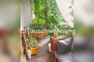 Tauschwohnung: Schöne 3-R-Wohnung mit gr. Balkon und Hof gegen 4-R-Wohnung