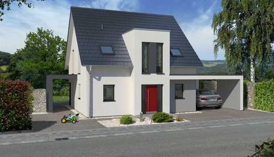 Bild von Inkl. Grundstück mit Vollunterkellung mit Traumblick ins Grüne*KfW300*