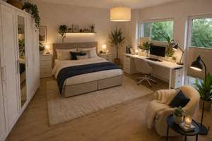 Attraktive 1-Zi.-Wohnung mit Balkon & PKW-Stellplatz – ideal für Singles/Studenten – Die vollständige Adresse der Immobilie erhältst du vom Anbieter., 1157 Briesnitz, Dresden – Vorschaubild 3