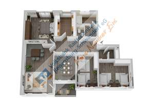 Großzügige 5-Zimmer-Wohnung mit Südbalkon – Die vollständige Adresse der Immobilie erhältst du vom Anbieter., 93057 Reinhausen, Regensburg – Vorschaubild 15