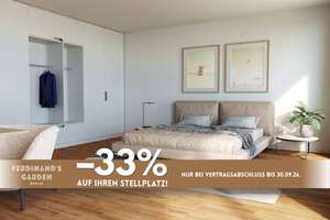 Geräumige 2-Zimmer-Wohnung mit EBK und 2 BALKONEN im Neubauquartier 'Ferdinand's Garden'