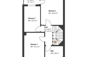 Charmantes Reihenhaus mit Garten in zentraler Lage von Köln-Longerich – Die vollständige Adresse der Immobilie erhältst du vom Anbieter., 50737 Longerich, Köln – Vorschaubild 20