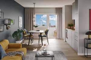 Mitte : Köpenicker Str: ERSTBEZUG: LUXUS 2-Zi-NEUBAU-Whg. - 9.OG - 36 m² - mit großem Balkon – Die vollständige Adresse der Immobilie erhältst du vom Anbieter., 10179 Mitte (Ortsteil), Berlin – Vorschaubild 9