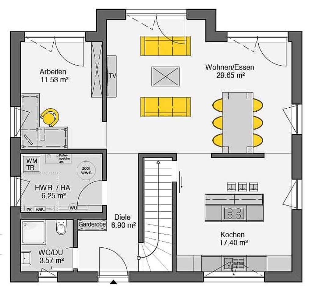 Immobilie in Edertal - Raumwunder mit 4 Schlafzimmern - Bild 4