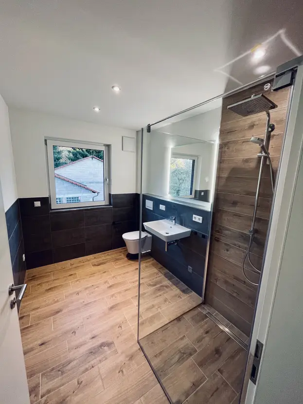 Badezimmer der Wohnung
