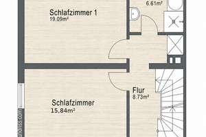 Reiheneckhaus mit 798 qm Grundstück: Sanierungschance im Regensburger Norden – Die vollständige Adresse der Immobilie erhältst du vom Anbieter., 93057 Konradsiedlung-Wutzlhofen, Regensburg – Vorschaubild 28