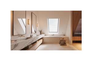 Penthouse Deluxe am Lietzensee: Aufdachterrasse mit Parkblick, 230m2 im Loftstyle und Sauna – Kaiserdamm 102, 14057 Charlottenburg, Berlin – Vorschaubild 10