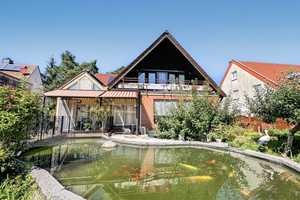 Stilvolles Architektenhaus mit Wellnessbereich, Koiteich und Wintergarten – Nürnberg – Vorschaubild 4
