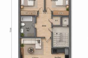 || ROOFTOP || Helle 3-Zi-DG-Wohnung mit Balkon || ZOOHIMMEL || – Schumannstr. 12, 40237 Düsseltal, Düsseldorf – Vorschaubild 8