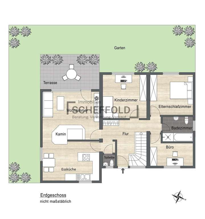 Grundriss Erdgeschoss