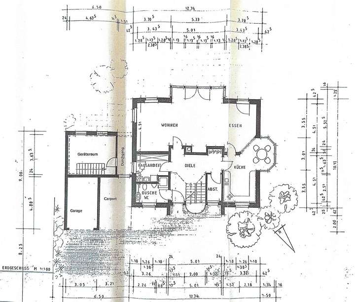 Grundriss Ergeschoss