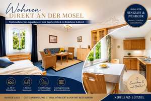 Gemütliches 1-Zimmer-Apartment mit Gartenblick in begehrter Mosellage