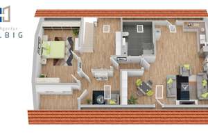 Charmantes Haus mit zwei Wohneinheiten und großem Grundstück – Die vollständige Adresse der Immobilie erhältst du vom Anbieter., 91567 Herrieden – Vorschaubild 10