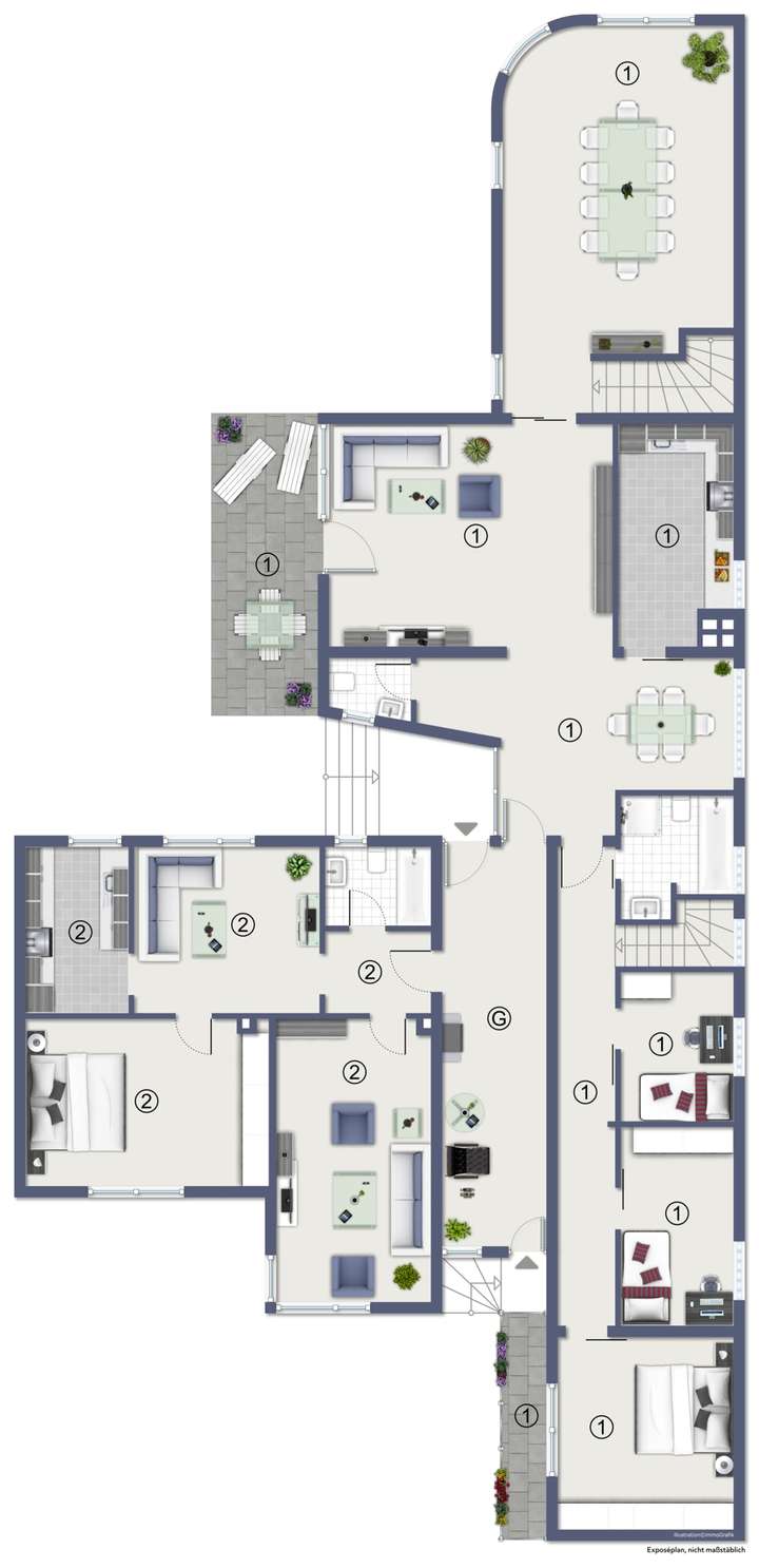 Grundriss Erdgeschoss