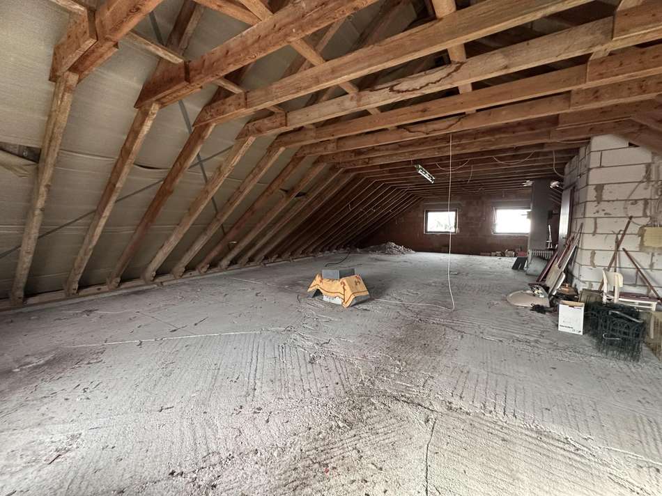 Ausbaureserve im Dach