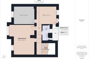 Wohnung im 1. OG mit Balkon – Saarbrücken Bellevue – Die vollständige Adresse der Immobilie erhältst du vom Anbieter., 66128 Gersweiler, Saarbrücken – Vorschaubild 9