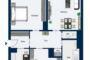 Top-Investment oder Selbstnutzer: gepflegte 3-Zimmer-Wohnung zwischen Olympiapark und BMW – Die vollständige Adresse der Immobilie erhältst du vom Anbieter., 80809 Am Riesenfeld, München – Vorschaubild 10