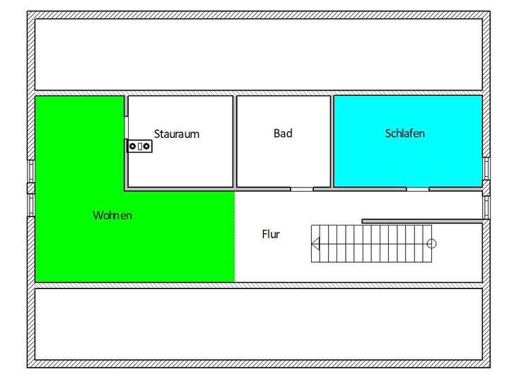 Grundriss Spitzboden