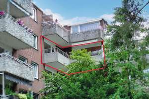 3 Zimmer-Wohnung mit Weitblick – Die vollständige Adresse der Immobilie erhältst du vom Anbieter., 23562 Sankt Jürgen, Lübeck – Vorschaubild 2