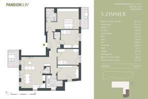 Exklusiver Wohntraum: 5-Zimmer-Wohnung mit 2 Balkonen und 2 Bädern- EH40+QNG – Rosenbergstraße 27a, 70176 Rosenberg, Stuttgart – Vorschaubild 11