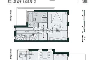 *** hochwertige 2-Zimmer-Maisonette-Wohnung mit Terrasse *** – Hauptstraße 16 a, 21614 Buxtehude – Vorschaubild 4