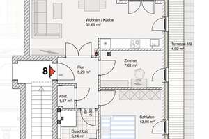 Niendorf · Premium-Penthouse · KfW55 Neubau in Bestlage (Graf-Anton-Weg) – Die vollständige Adresse der Immobilie erhältst du vom Anbieter., 22459 Niendorf, Hamburg – Vorschaubild 2
