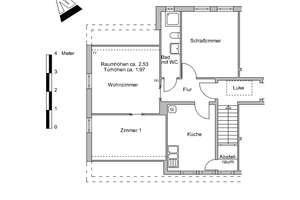3-Zimmer Wohnung mit Garten in Bremen-Aumund – Die vollständige Adresse der Immobilie erhältst du vom Anbieter., 28755 Aumund-Hammersbeck, Bremen – Vorschaubild 2