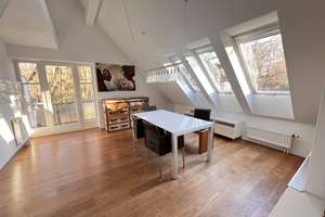 Wohnen auf höchstem Niveau! Exklusiv möblierte 2 Zi.- Dachgeschoss Maisonettewhg. mit Loft Charakter – Wolfratshauser Straße 245, 81479 Solln, München – Vorschaubild 9
