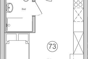 Stilvoll & urban wohnen - Moderne 1‑Zimmer‑Wohnung in Stuttgart‑Vaihingen  – Seerosenstraße 1, 70563 Vaihingen-Mitte, Stuttgart – Vorschaubild 7