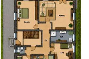 Erstbezug nach Sanierung - Moderne 5 ZKB-Wohnung inkl. Einbauküche, Terrasse und Gartenanteil  – Wellenburger Straße 67, 86199 Göggingen-Süd, Augsburg – Vorschaubild 6