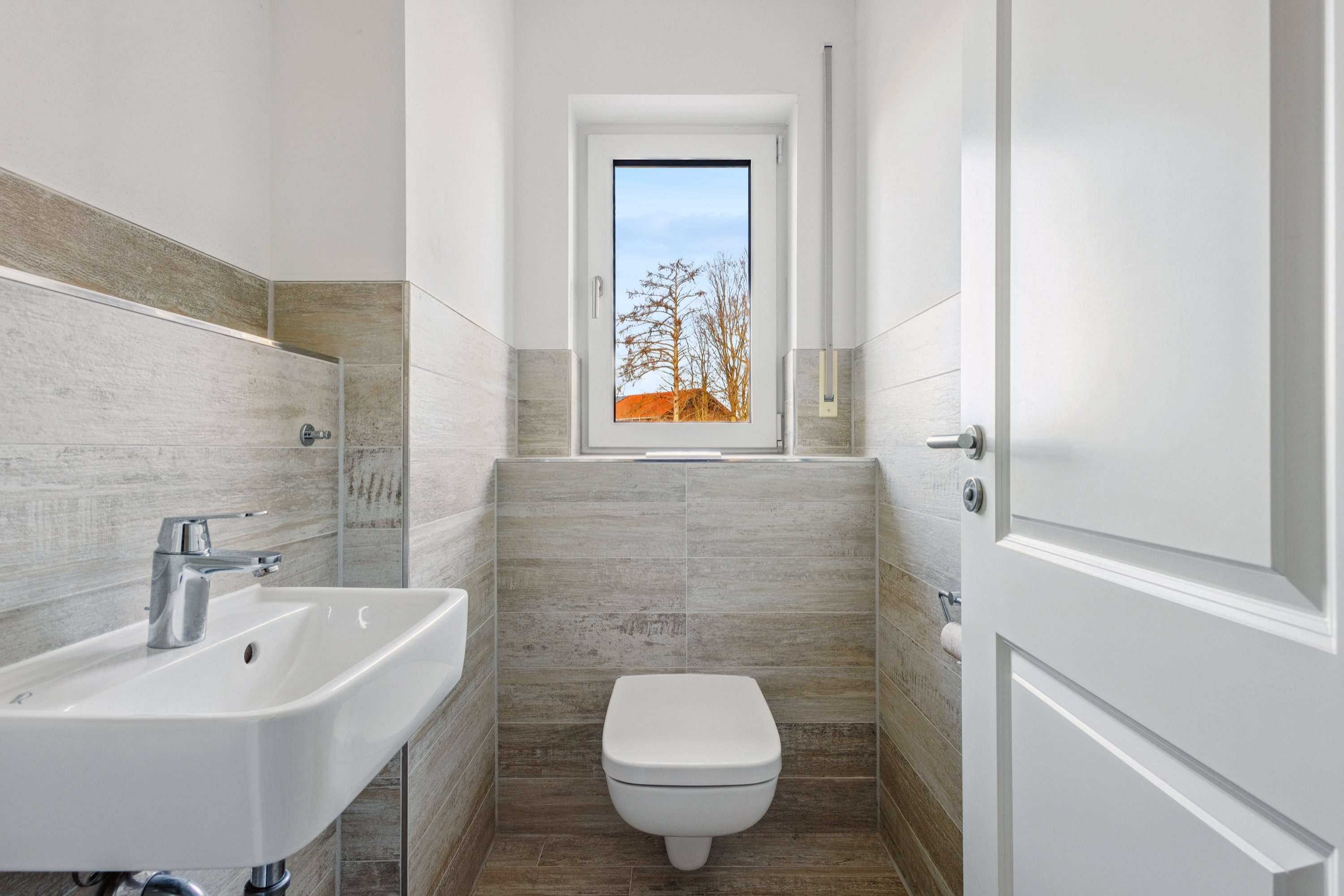 Immobilie in Übersee - Sehr helle Maisonette-Wohnung mit Bergblick und großer Loggia - Bild 5