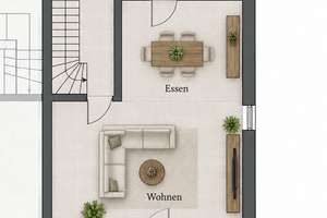 Haus-im-Haus mit Garten: 4-Zimmer-Maisonette in Düsseldorf-Wersten – 40591 Wersten, Düsseldorf – Vorschaubild 19