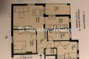 Tauschwohnung: 3-Zi-Wohnung in Dresden-Pieschen zum Tausch