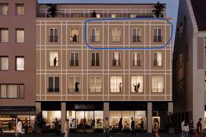 Zentraler geht’s nicht! Helle 3-Zi.-Neubauwohnung am Augsburger Stadtmarkt (bezugsfertig&prov.-frei) – Die vollständige Adresse der Immobilie erhältst du vom Anbieter., 86150 Innenstadt. Sankt Ulrich-Dom, Augsburg – Vorschaubild 3