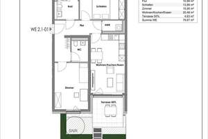 Lichtdurchflutete 3-Zimmer-Ergeschosswohnung mit Terrasse und Garten – Die vollständige Adresse der Immobilie erhältst du vom Anbieter., 50735 Niehl, Köln – Vorschaubild 7